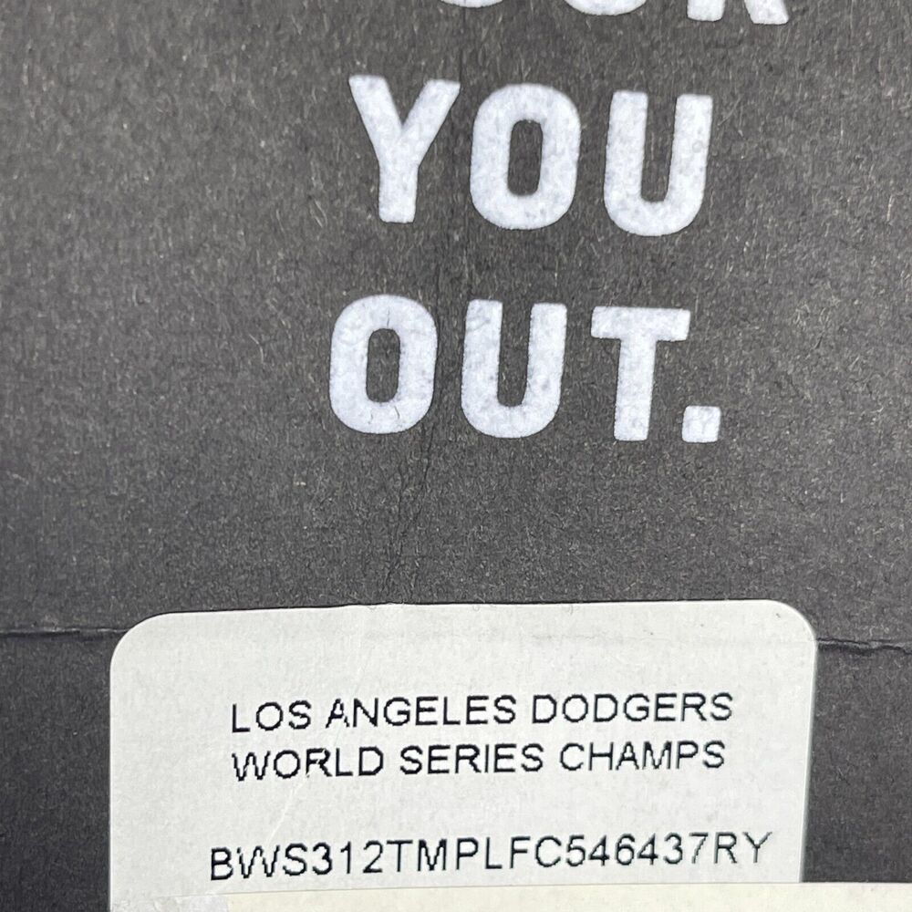 47 Brand T-Shirt Men XXL Blue LA Dodgers Blue Heaven Has Seven World Series - Picture 6 of 10